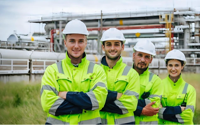 f high-visibility workwear