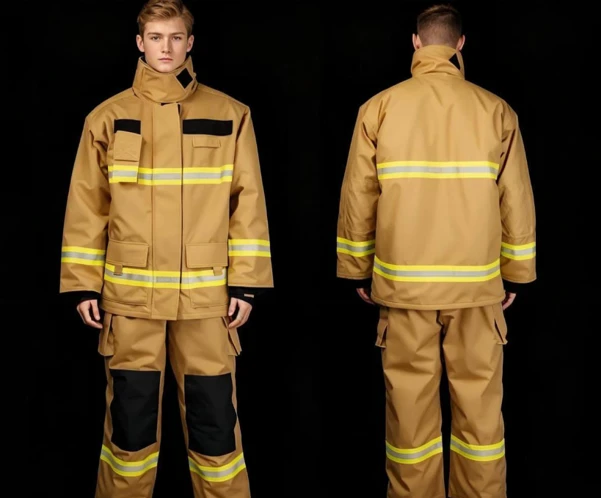 Heat protective FR garment for oil and gas site work